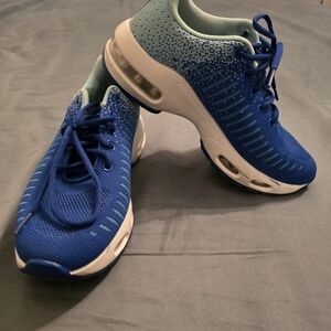 Blue Athletic Shoes
